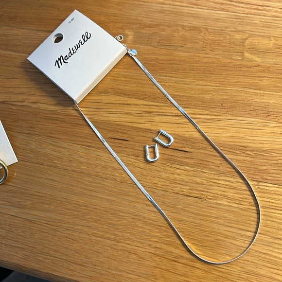 Madewell Gold and Silver Jewelry Bundle NWT - Picture 5 of 6